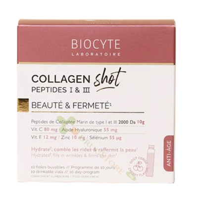 КОЛАГЕН ШОТ 25 мл 10 броя / BIOCYTE COLLAGEN SHOT 25 ml