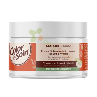 КОЛОР & СОЙН ХИДРАТИРАЩА МАСКА ЗА БОЯДИСАНА КОСА 250 мл / COLOR & SOIN COLOR TREATED & HIGHLIGHTED HAOR 