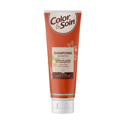 КОЛОР & СОЙН ШАМПОАН ЗА БОЯДИСАНА КОСА 200 мл / COLOR & SOIN COLOR-FIXING &  ANTI-STAINING 