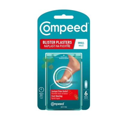 КОМПИЙД ПЛАСТИРИ ЗА МЕХУРИ МАЛЪК РАЗМЕР 6 броя / COMPEED BLISTER PLASTERS SMALL 