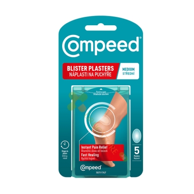 КОМПИЙД ПЛАСТИРИ ЗА МЕХУРИ СРЕДЕН РАЗМЕР 5 броя / COMPEED BLISTER PLASTERS MEDIUM