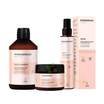 КОМПЛЕКТ KINESSENCES ANTIOX ШАМПОАН 300 мл+МАСКА 200 мл+НЕКТАР 150 мл / KIN COSMETICS KINESSENCES ANTIOX SET SHAMPOO+MASK+NECTAR