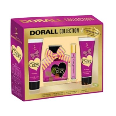 КОМПЛЕКТ LOVE YOU LIKE CRAZY ЗА НЕЯ / DORALL COLLECTION GIFT SET LOVE YOU LIKE CRAZY FOR HER