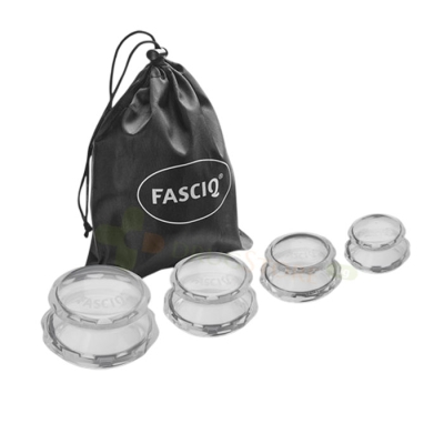 КОМПЛЕКТ СИЛИКОНОВИ ВЕНДУЗИ FASCIQ ПРОТИВ ЦЕЛУЛИТ 4 броя / FASCIQ SET SILICONE CUPS