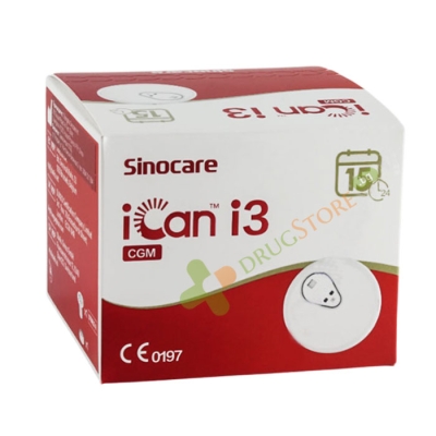 КОМПЛЕКТ SINOCARE ICan 3 CGM СЕНЗОР + АПЛИКАТОР 15 ДНИ / SINOCARE ICan 3 CGM SET SENSOR + APLICATOR 15 day