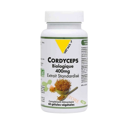 КОРДИЦЕПС капсули 400 мг 60 броя / VIT`ALL+ CORDICEPS capsules 400 mg 