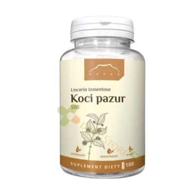 КОТЕШКИ НОКЪТ капсули 500 мг 100 броя / NANGA CAT'S CLAW capsules 500 mg