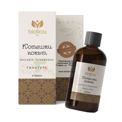 КОТЕШКИ НОКЪТ тинктура 100 мл / BIOTICA CAT'S CLAW  tinctura 