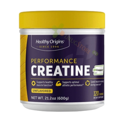 КРЕАТИН прах 600 г / HEALTHY ORIGINS CREATINE powder
