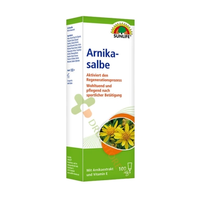 КРЕМ С ЕКСТРАКТ ОТ АРНИКА И ВИТАМИН E 100 мл / SUNLIFE CREAM WITH ARNICA EXTRACT AND VITAMIN E 