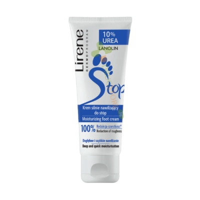 КРЕМ ЗА КРАКА ХИДРАТИРАЩ С 10% УРЕЯ 75 мл / LIRENE MOISTURIZING FOOT CREAM WITH 10% UREA