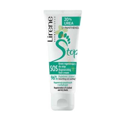 КРЕМ ЗА КРАКА РЕГЕНЕРИРАЩ С 20% УРЕА 75 мл / LIRENE REGENERATING FOOT CREAM WITH 20% UREA