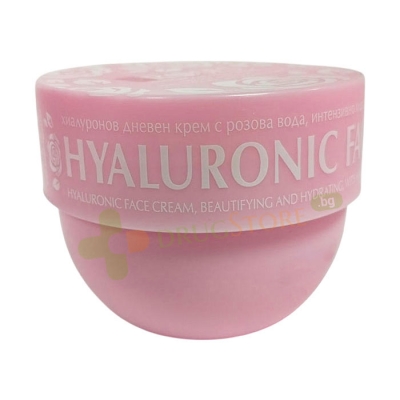 КРЕМ ЗА ЛИЦЕ С ХИАЛУРОН 75 мл / NATURE OF AGIVA ROSES HYALURONIC FACE CREAM