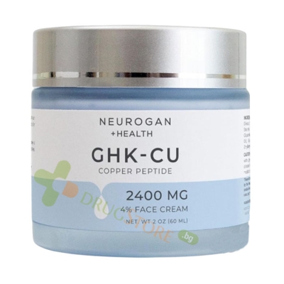 КРЕМ ЗА ЛИЦЕ С МЕДНИ ПЕПТИДИ 2400 мг GHK-CU 60 мл / NEUROGAN GHK-CU COPPER PEPTIDE FACE CREAM 2400 mg 