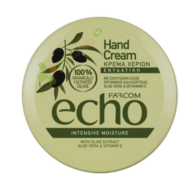 КРЕМ ЗА РЪЦЕ С МАСЛИНА ЗА ЕЖЕДНЕВНА ГРИЖА И ЗАЩИТА 200 мл / ECHO HAND CREAM WITH OLIVE FOR DAILY CARE AND PROTECTION 
