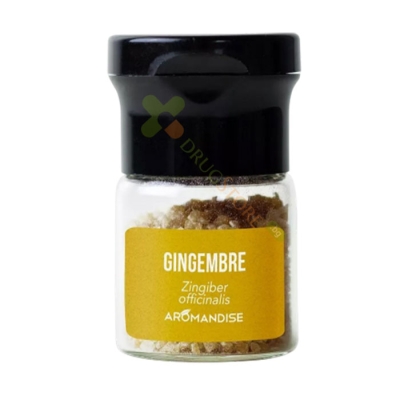 КРИСТАЛИ С ЕТЕРИЧНО МАСЛО ОТ ДЖИНДЖИФИЛ 10 г / AROMANDISE CRYSTALS WITH GINGER ESSENTIAL OIL