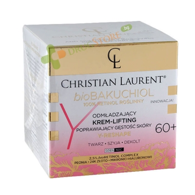 КРИСТИАН ЛАУРЕНТ БАКУХИОЛ ДНЕВЕН И НОЩЕН КРЕМ - ЛИФТИНГ 60+ 50 мл / CHRISTIAN LAURENT BAKUCHIOL DAY AND NIGHT CREAM - LIFTING 60+