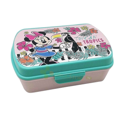 КУТИЯ ЗА ХРАНА МИНИ МАУС KIDS LICENSING MN30002 / KIDS LICENSING MINNIE MOUSE LUNCH BOX KIDS LICENSING MN30002