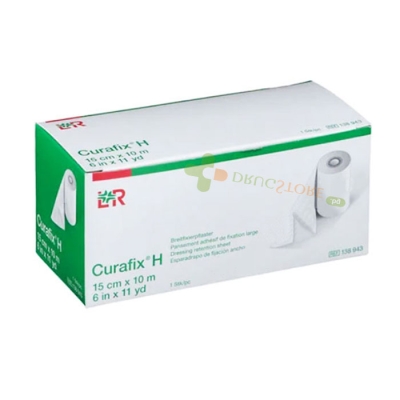 КЮРАФИКС H ШИРОКА ЗАДЪРЖАЩА ПРЕВРЪЗКА 15 см х 10 м / LOHMANN & RAUSCHER CURAFIX H DRESSING RETENTION SHEET 15 cm x 10 m