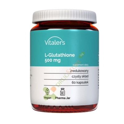 L-ГЛУТАТИОН капсули 500 мг 60 броя / VITALER'S L-GLUTATHIONE