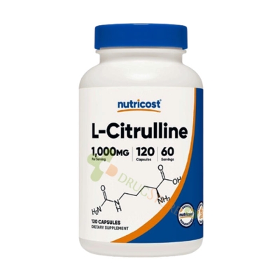 L-ЦИТРУЛИН капсули 120 броя / NUTRICOST L-CITRULINE