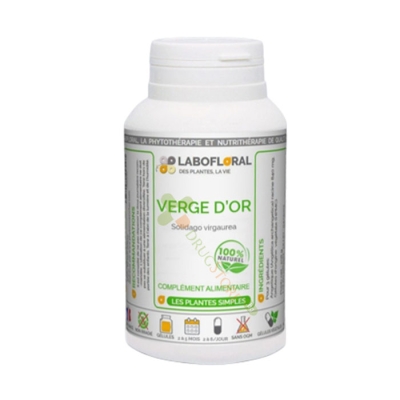 ЛАБОФЛОРАЛ ЗЛАТНА ПРЪЧИЦА капсули 230 мг 50 броя / PHYTOMOINSCHER ABOFLORAL SOLIDAGO VIRGAUREA