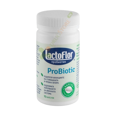 ПРОБИОТИК ЛАКТОФЛОР капсули 90 броя / KENDY PHARMA LACTOFLOR PROBIOTIC