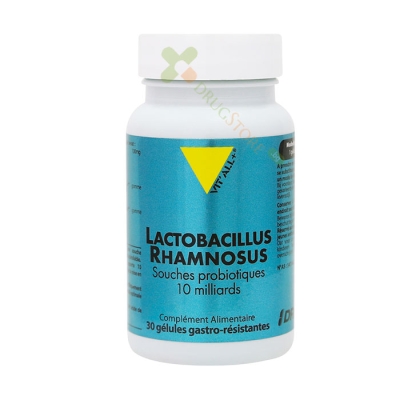 ЛАКТОБАЦИЛУС РАМНОЗУС капсули 30 броя / VIT`ALL+ LACTOBACILLUS RAMNOSUS 