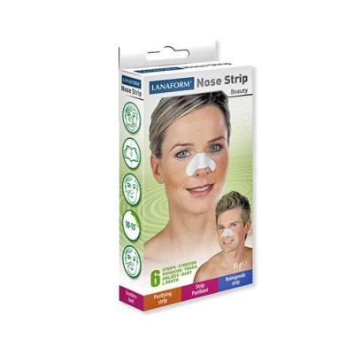 ПЛАСТИР ЗА НОС 6 бр. / LANAFORM NOSE STRIP