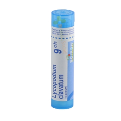 ЛИКОПОДИУМ КЛАВАТУМ 9 СН / BOIRON MONO LYCOPODIUM CLAVATUM 9 CH