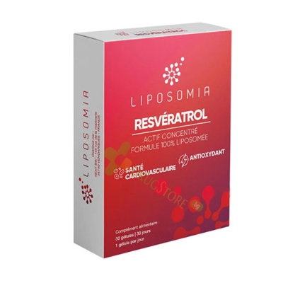 ЛИПОЗОМИЯ РЕСВЕРАТРОЛ капсули 30 броя / LIPOSOMIA RESVERATROL