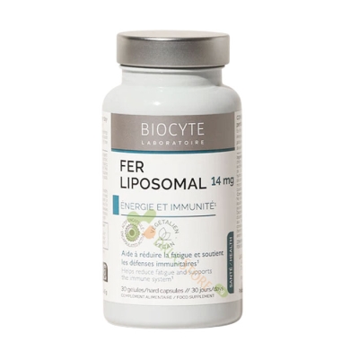 ЛИПОЗОМНО ЖЕЛЯЗО капсули 30 броя / BIOCYTE LIPOSOMAL IRON 