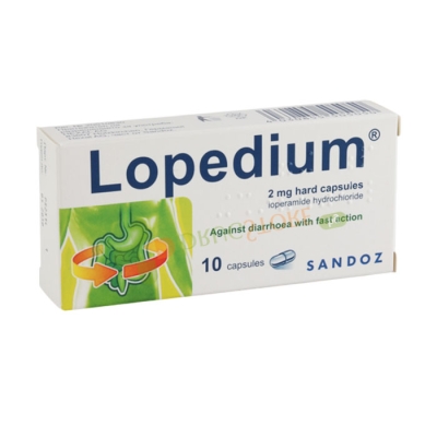 ЛОПЕДИУМ капсули 2 мг 10 броя / LOPEDIUM