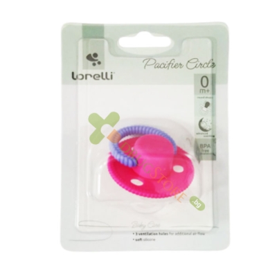 ЛОРЕЛИ ЗАЛЪГАЛКА ОБИКНОВЕНА 0+ месеца / BERTONI - LORELLI PACIFIER CIRCLE 0+ months