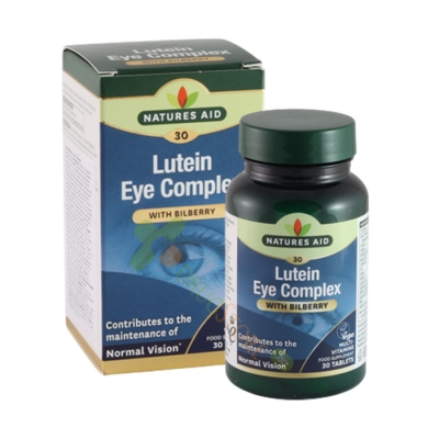 ЛУТЕИН КОМПЛЕКС таблетки 30 броя / NATURES AID LUTEIN EYE COMPLEX