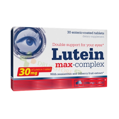 ЛУТЕИН МАКС КОМПЛЕКС таблетки 30 броя / OLIMP LABS LUTEIN MAX COMPLEX