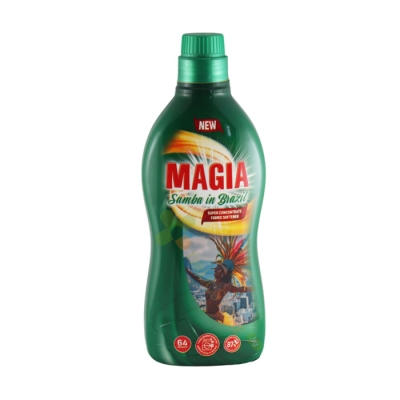 МАГИЯ ОМЕКОТИТЕЛ SAMBA IN BRAZIL 64 ПРАНЕТА 1152 мл / MAGIA SAMBA IN BRAZIL SUPER CONCENTRATE FABRIC SOFTENER 