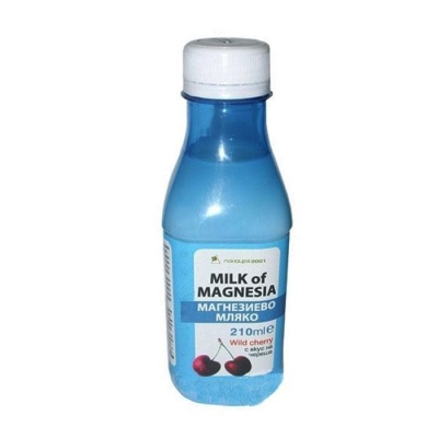 МАГНЕЗИЕВО МЛЯКО С ВКУС НА ЧЕРЕША 210 мл. / PANACEA MILK OF MAGNEZIA WILD CHERRY