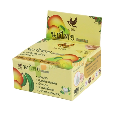МАНГО ПАСТА ЗА ЗЪБИ 25 г / NOKTHAI MANGO TOOTHPASTE