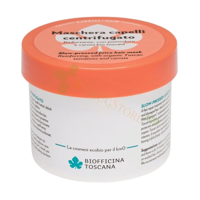 МАСКА ЗА КОСА ФРЕШ 200 мл / BIOFFICINA TOSCANA SLOW – PRESSED JUICE HAIR MASK 
