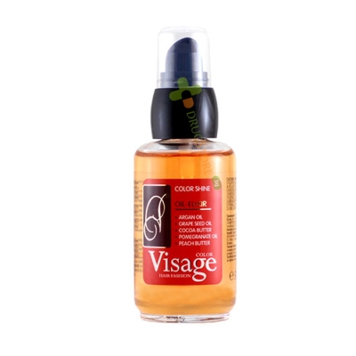 МАСЛО ЕЛИКСИР ЗА БОЯДИСАНА КОСА 50 мл / VISAGE COLOR SHINE OIL - ELIXIR