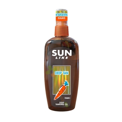 МАСЛО ЗА БЪРЗ ЗАГАР SPF0 С ПОМПА 150 мл / SUN LIKE DEEP TANNING OIL SPF0 