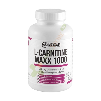 L-КАРНИТИН МАКС 1000 МАКСУИН дъвчащи таблетки 90 броя / MAXXWIN L-CARNITINE MAXX