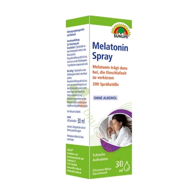 МЕЛАТОНИН 1 мг 30 мл / SUNLIFE MELATONIN 1 mg 
