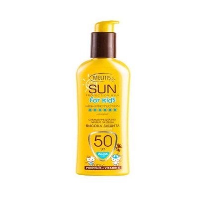 МЕЛИТИС СЛЪНЦЕЗАЩИТНО СПРЕЙ-МЛЯКО ЗА ДЕЦА SPF50 200 мл. / MELITIS SUN PROTECTION MILK SPRAY FOR KIDS SPF50