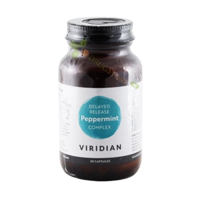 МЕНТА, ДЖИНДЖИФИЛ И КИМ TR капсули с удължено освобождаване 30 броя / VIRIDIAN PEPPERMINT OIL PLUS