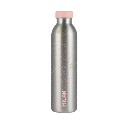 МИЛАН ИЗОТЕРМИЧНА БУТИЛКА ЗА ВОДА SILVER, РОЗОВА 591 мл / MILAN ISOTERMAL WATER BOTTLE SILVER, PINK 591 ml 