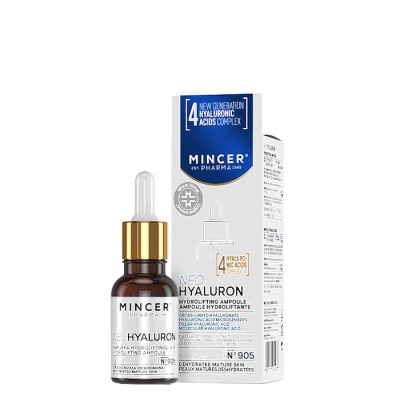 НЕО ХИАЛУРОН СЕРУМ С  ЛИФТИНГ ЕФЕКТ №905 МИНЦЕР ФАРМА 15 мл. / MINCER PHARMA NEO HYALURON SERUM WITH LIFTING EFFECT №905