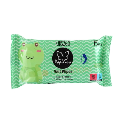 МОКРИ КЪРПИ ПАПИЛИОН КИДС РАЗЛИЧНИ ВИДОВЕ 15 броя / PAPILION WET WIPES KIDS MISCELLANEOUS