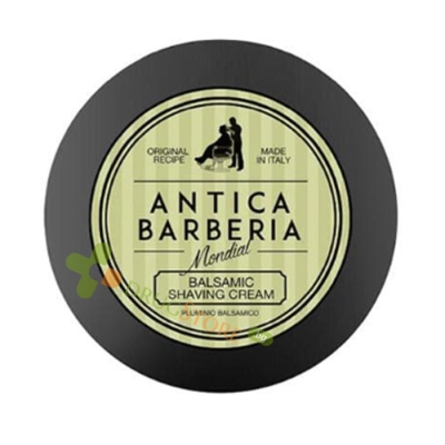 МОНДИАЛ АНТИКА БАРБЕРИЯ БАЛСАМОВ КРЕМ ЗА  БРЪСНЕНЕ 125 мл / MONDIAL ANTICA BARBERIA BALSAMIC SHAVING CREAM 